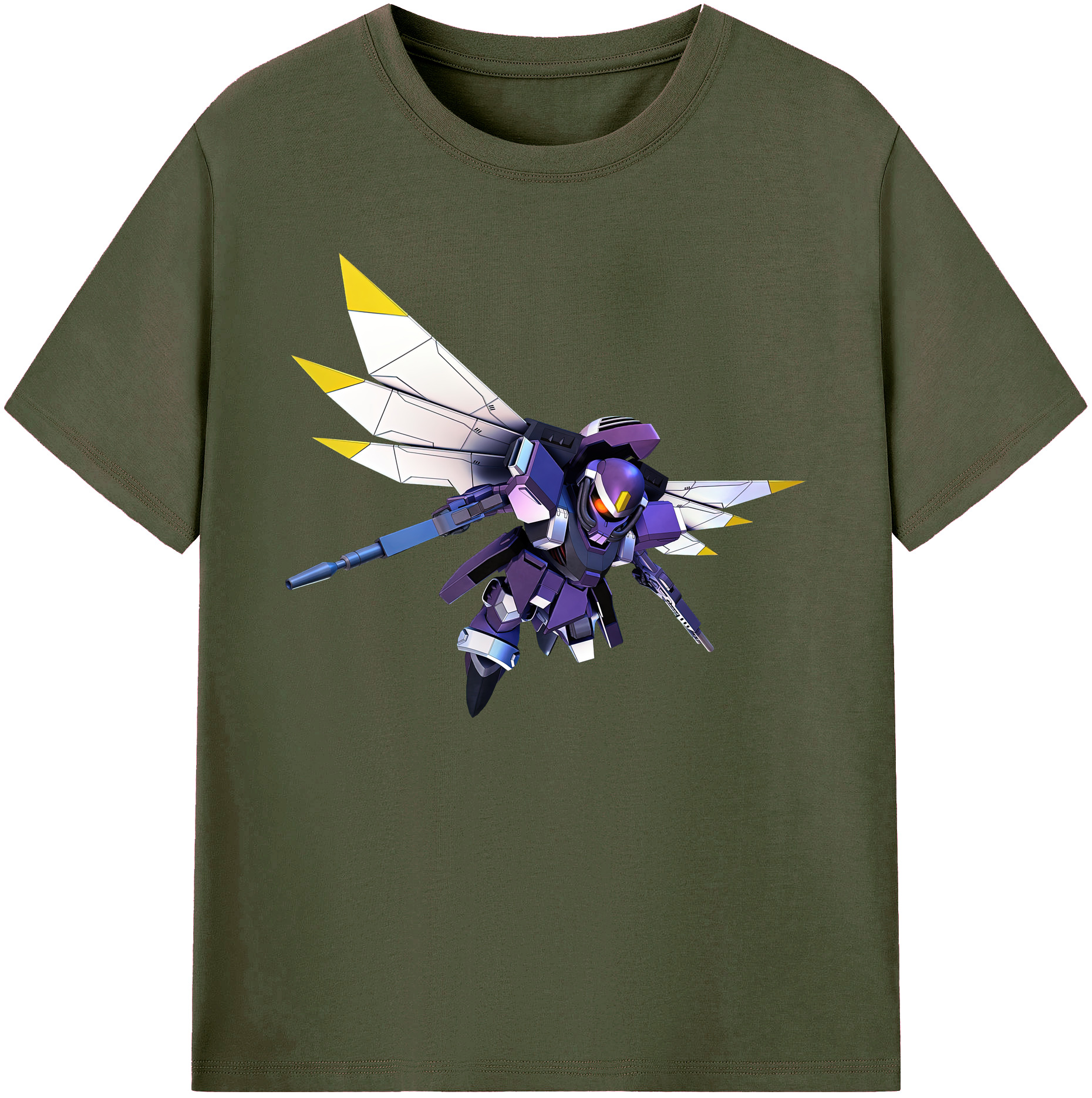 （画像用） 機動戦士ガンダム Mobile Suit Gundam 綿100％ メンズ半袖Tシャツ｜肌触りやわらか＆通気性